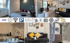 Tabi Appart ,Modern Chic Vs Free Parking,Wifi,Draps