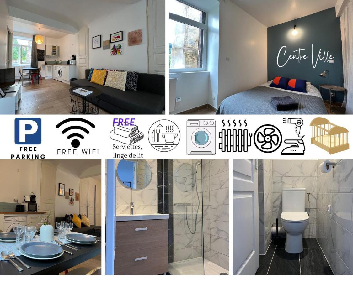 Tabi Appart ,Modern Chic Vs Free Parking,Wifi,Draps Thiers Exterior foto